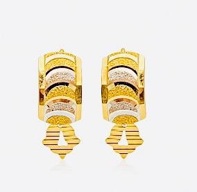 Ear Rings 21 Karat (ER003)