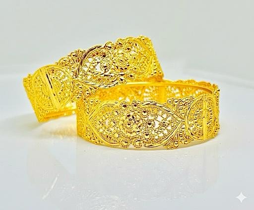 Gold Bangles 22 Karat (HGB02)