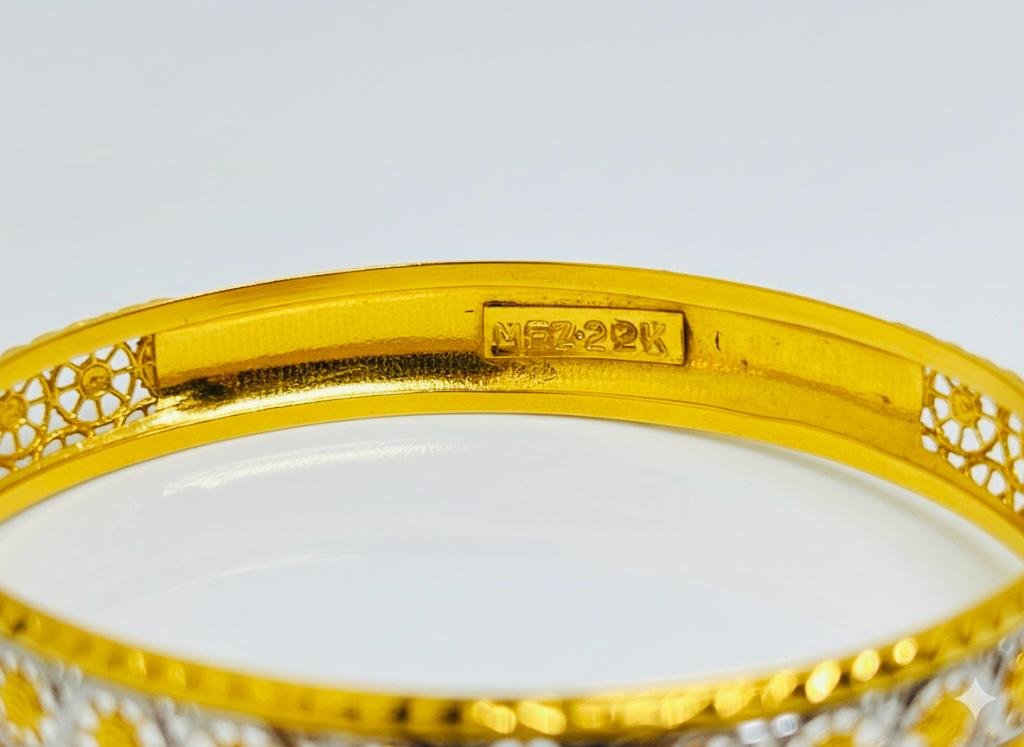 Gold Bangles 22 Karat (HGB01) - Image 3