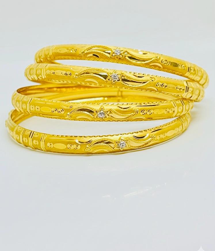 Gold Bangles 22 Karat (HGB04) - Image 2