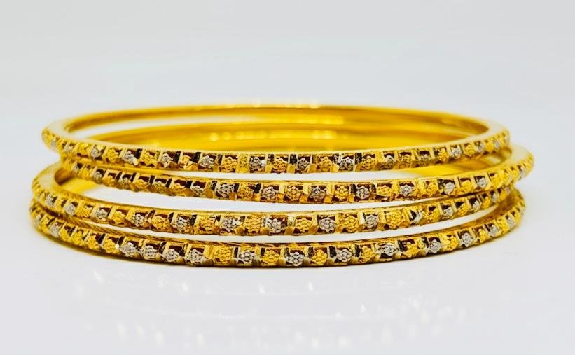 Gold Bangles 22 Karat (HGB07)