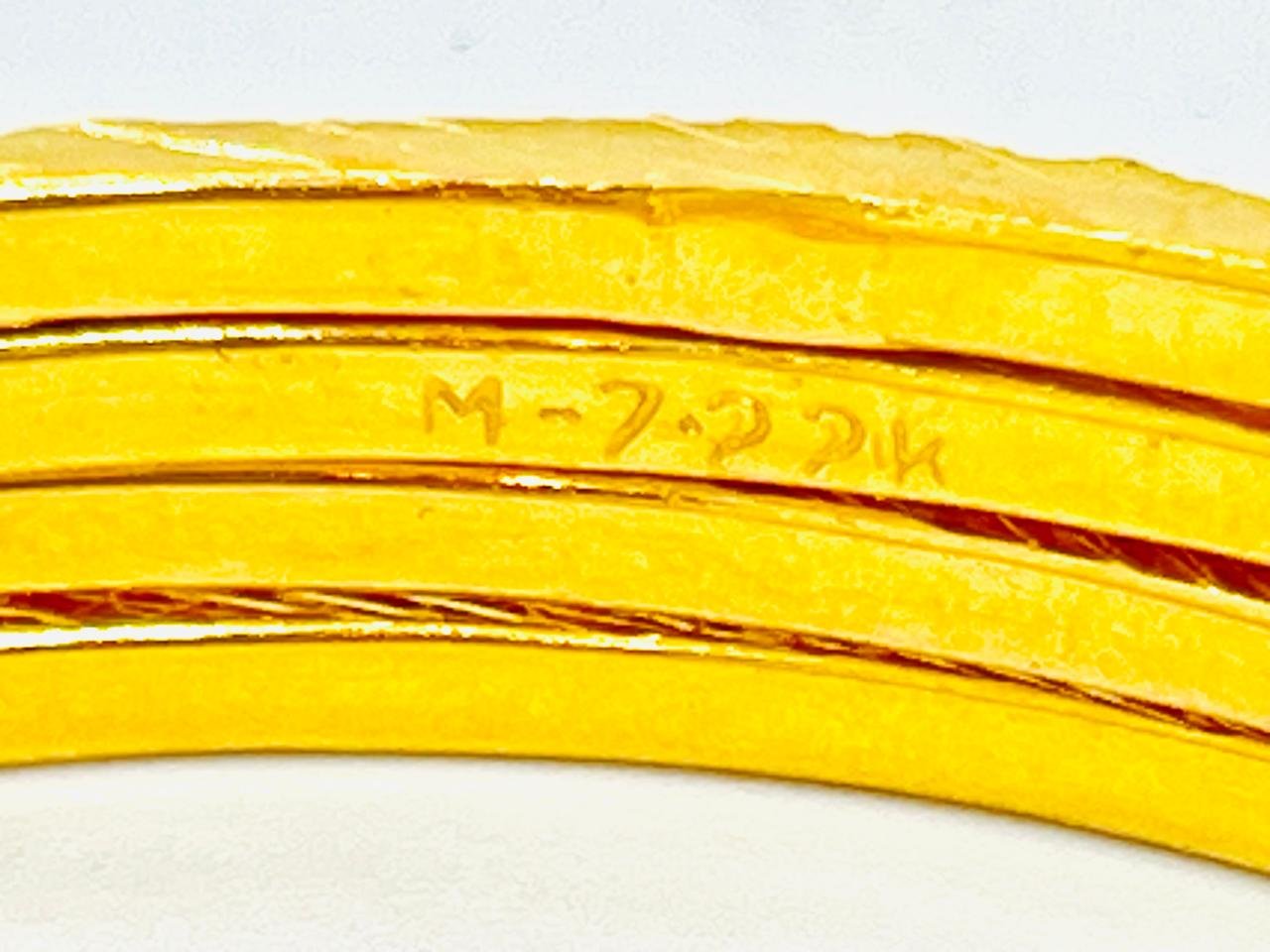 Gold Bangles 22 Karat (HGB07) - Image 3