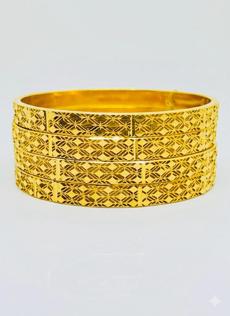 Gold Bangles 22 Karat (HGB08)