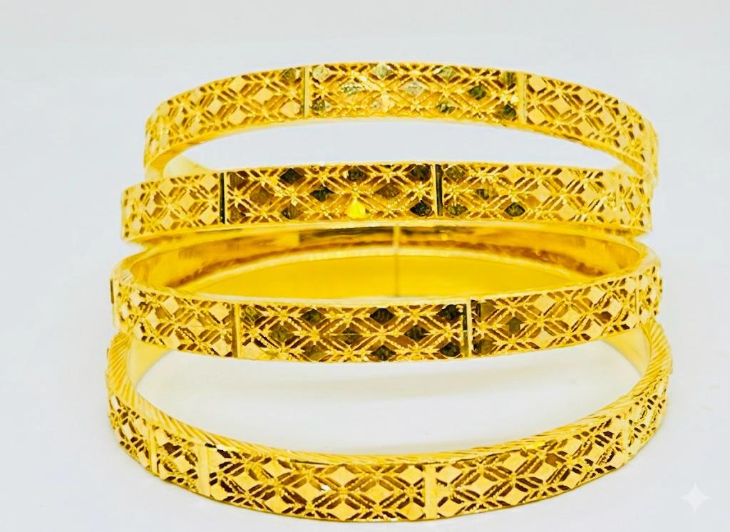 Gold Bangles 22 Karat (HGB08) - Image 2