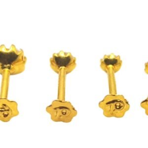 Diamond Nose Pin 21 Karat (DNP04)