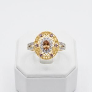 Heritage Oval Lattice Ring