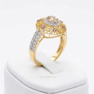Heritage Oval Lattice Ring