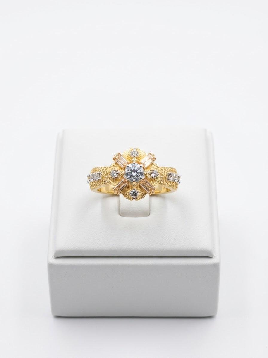 Sunburst Bloom Ring